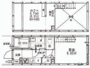 Grand T’s KIKUNA【1階】の間取り