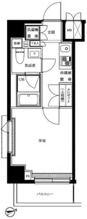 ルーブル川崎都町弐番館【6階】の間取り
