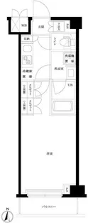 ルーブル蒲田南七番館【3階】の間取り