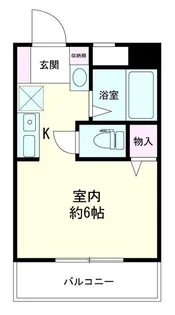 ライオンズマンション関内第6【10階】の間取り