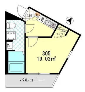 フェリス新子安【3階】の間取り