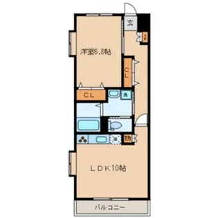 あるふぁⅠ【4階】の間取り