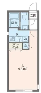 MODULOR要町Ⅰ【4階】の間取り