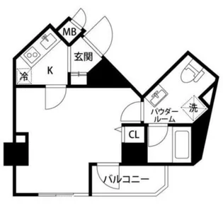 エテルノ池袋オーヴェスト【2階】の間取り