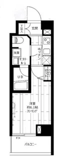 ステージファースト後楽園【4階】の間取り