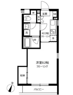 ラムシオ【3階】の間取り