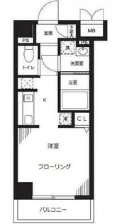 パルメゾン見次公園【3階】の間取り
