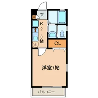 エスペランス【3階】の間取り