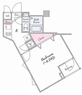 ビバリーホームズ練馬桜台【4階】の間取り