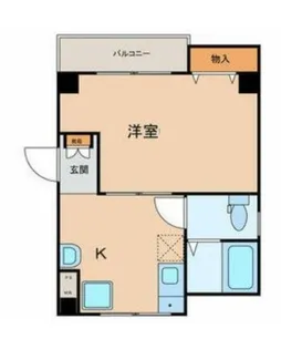 ロイヤルシティ西日暮里【4階】の間取り