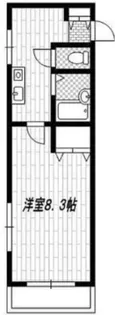 レフア南常盤台【2階】の間取り
