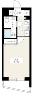 AZEST新桜台【2階】の間取り