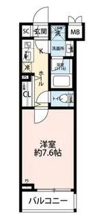 プレール・ドゥーク西荻窪【1階】の間取り