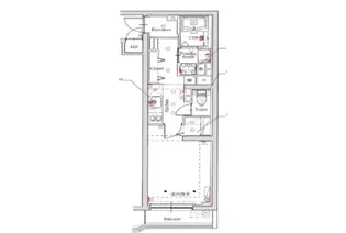 MAXIV蓮根【2階】の間取り