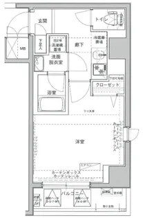 アイル日暮里【6階】の間取り