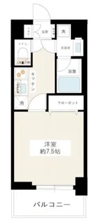 エルフォルテ赤羽【3階】の間取り