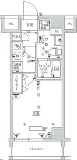 スカイコートパレス西巣鴨【3階】の間取り