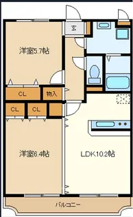 マンションSTELLA【302号室】の間取り