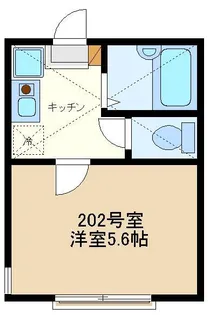 フローラ共和【2階】の間取り