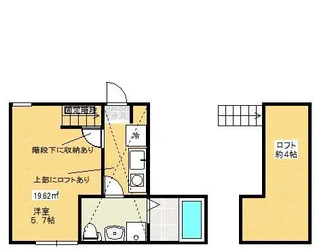 シティベル【1階】の間取り