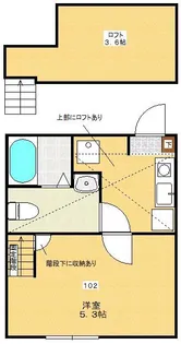 スターウッド共和【1階】の間取り