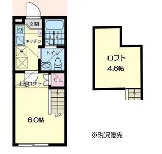 シティハイツ鹿沼台【2階】の間取り