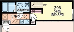 ジェイルーク【2階】の間取り