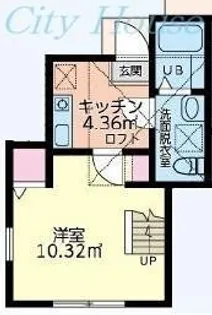 Cygnus横浜【1階】の間取り
