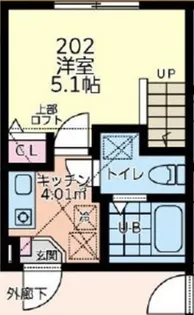 ルピナス【2階】の間取り