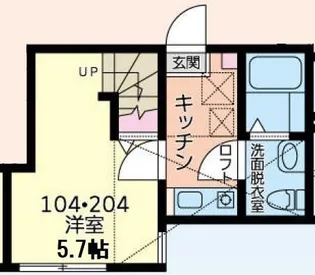 フォーマルハウト二俣川Ⅱ【2階】の間取り