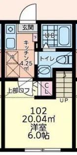 ライブリー元橋本【1階】の間取り