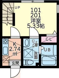 キルシェン相模が丘【1階】の間取り