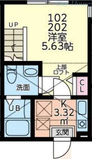 キルシェン相模が丘【2階】の間取り