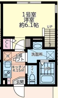 ルミエール・ド・カリン【2階】の間取り