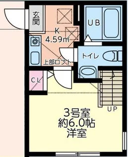 リブラ北里【2階】の間取り