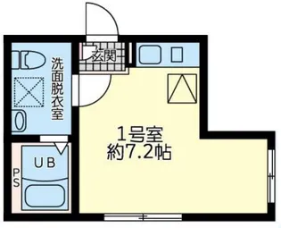 セレーノ浅田【1階】の間取り