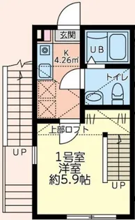 ブランノワール【2階】の間取り