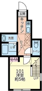 ブルームタウン【1階】の間取り