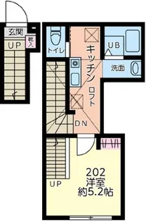 ブルームタウン【2階】の間取り