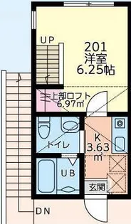 ミラージュ【2階】の間取り