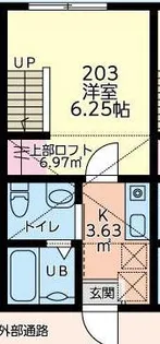 ミラージュ【2階】の間取り