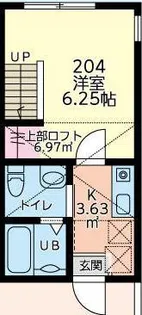 ミラージュ【2階】の間取り