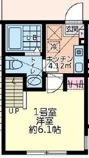 アバーロ橋本【101号室】の間取り