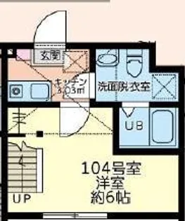 リアンスコートRS【1階】の間取り