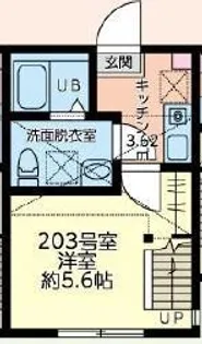 リアンスコートRS【2階】の間取り