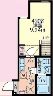 ブリックス本厚木【1階】の間取り