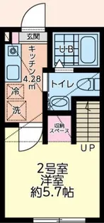 ロフトヌーク【1階】の間取り