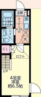 ロフトヌーク【1階】の間取り