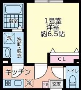 仮シティハイツ大道1丁目【1階】の間取り