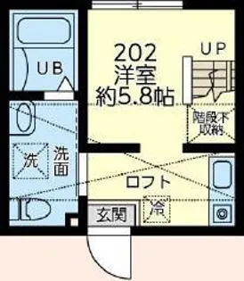 仮)シティハイツ東柏ケ谷1丁目【202号室】の間取り